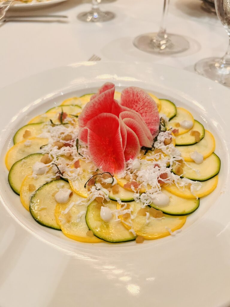 Zucchini Carpaccio